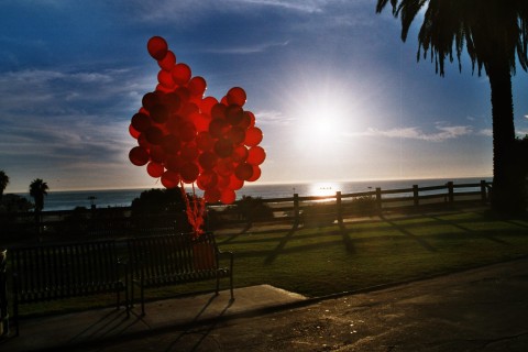 Balloon in Malibu