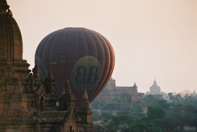 Balloon over Bagan, Myanmar