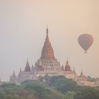 balloon over bagan -  myanmar