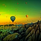 Ballooning in Cappadocia  (Turkey)