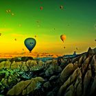 Ballooning over Cappadokia