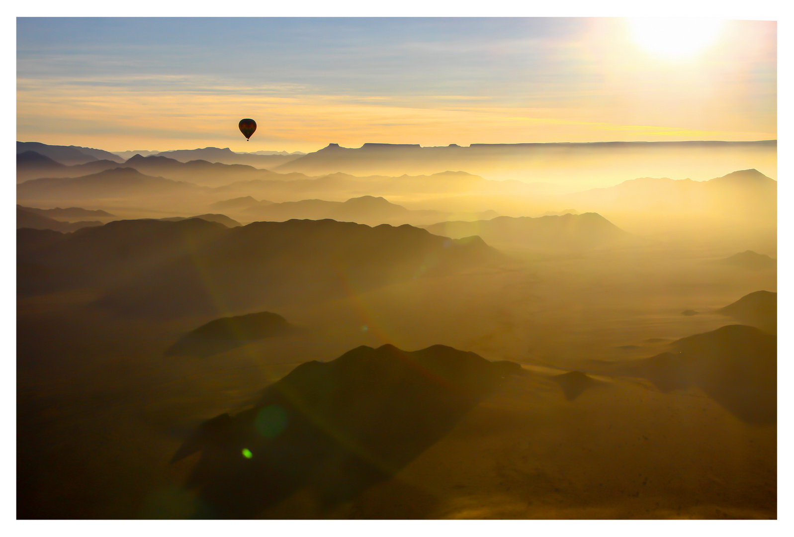 Ballooning Sossusvlei, Namibia