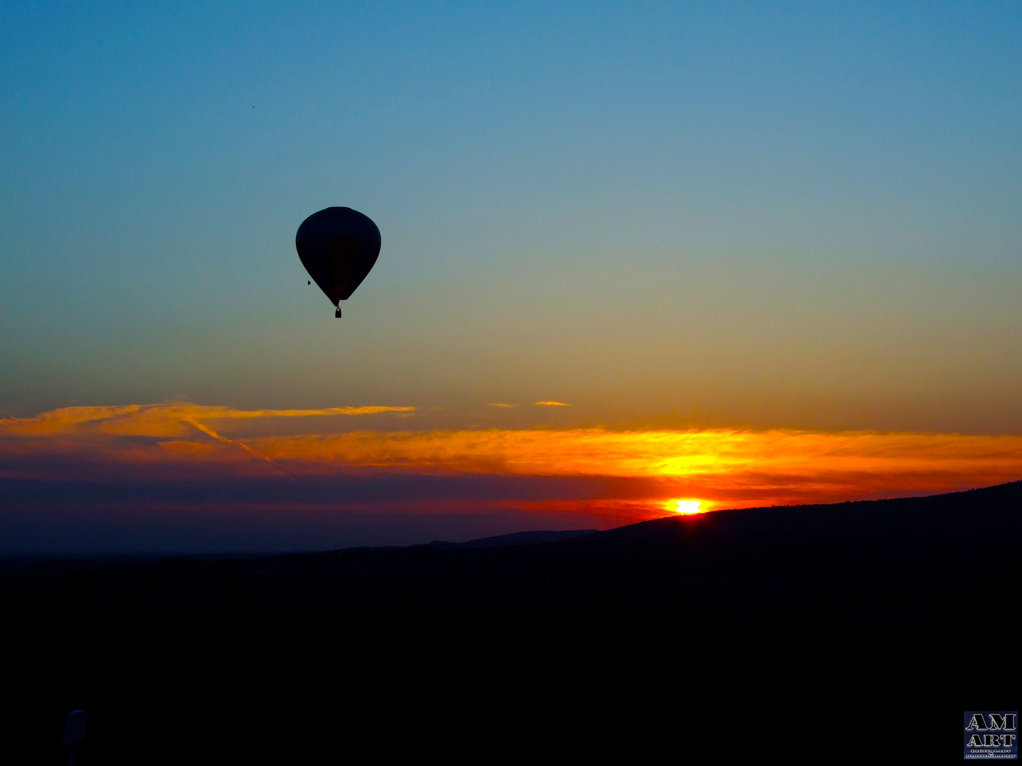 Ballooning @ Sunset