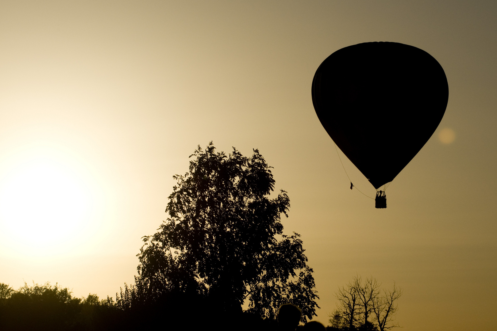 Ballooning till sunset