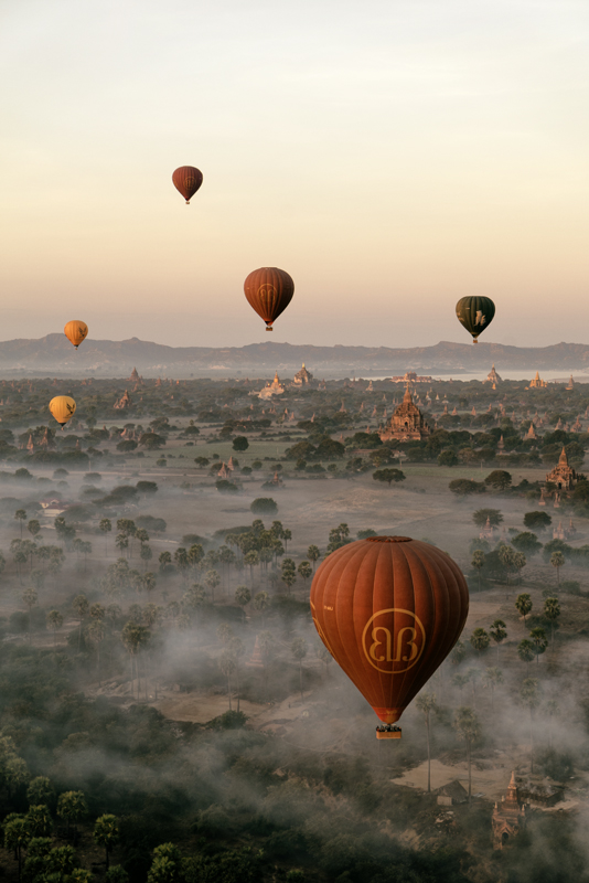 Balloons at Bagan