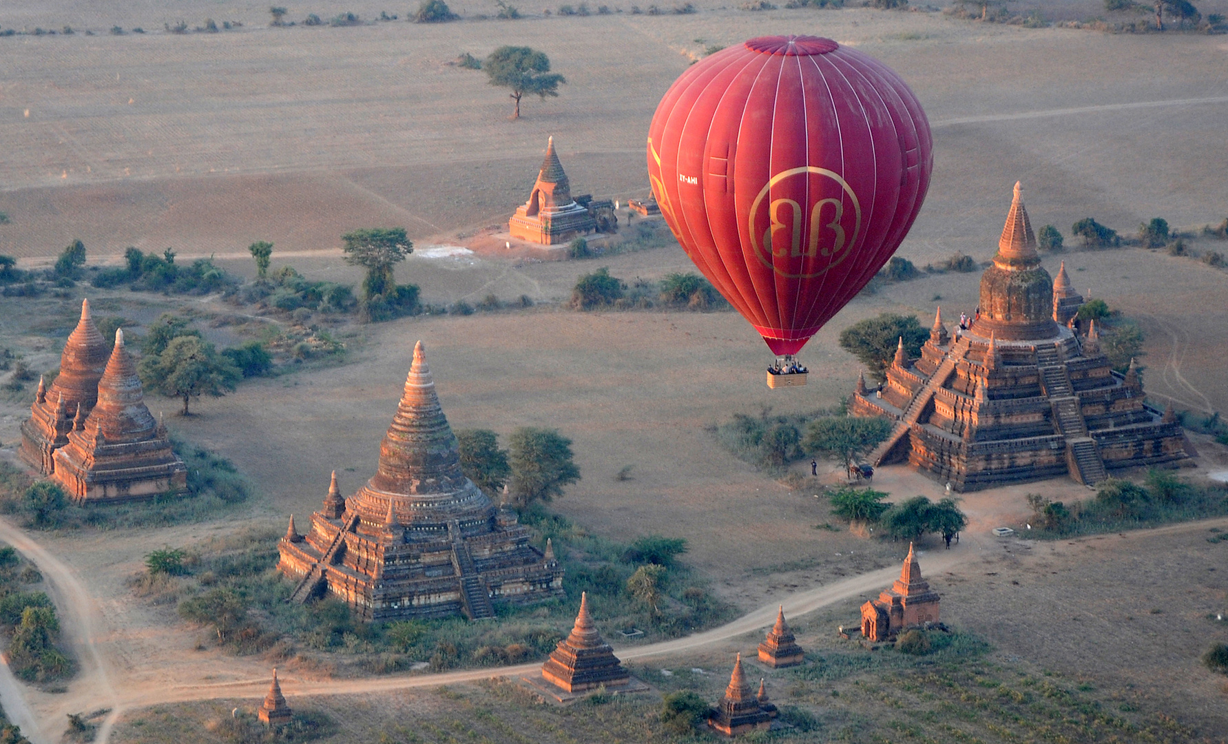 Balloons over Bagan