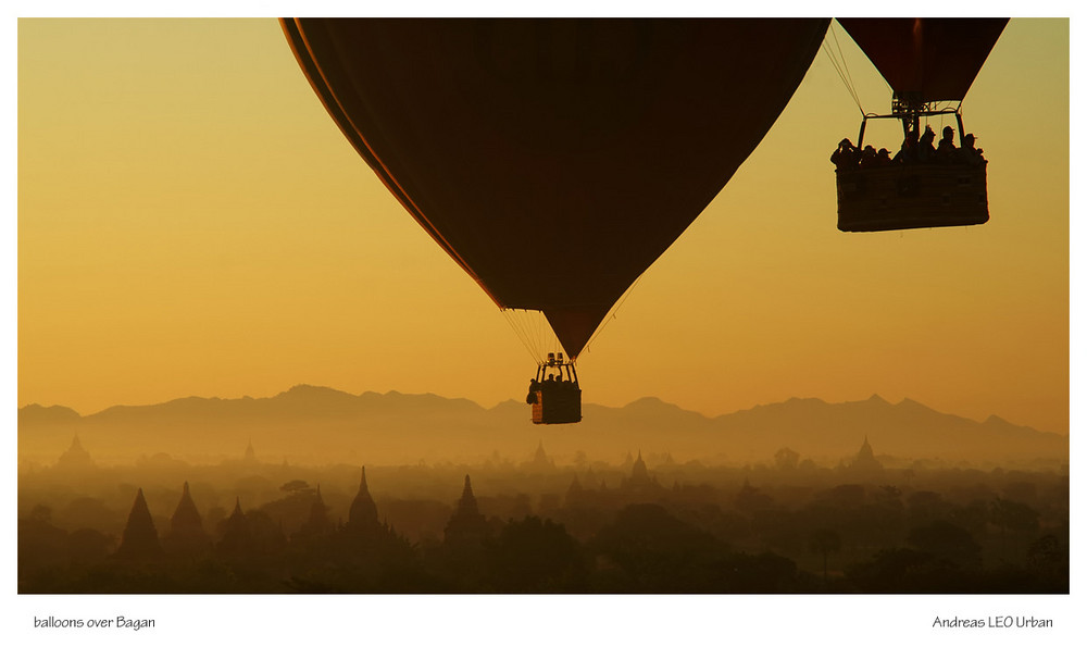 balloons over Bagan