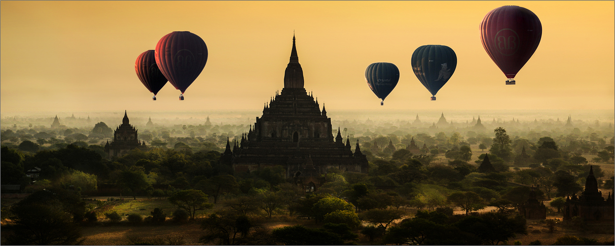 Balloons over Bagan V