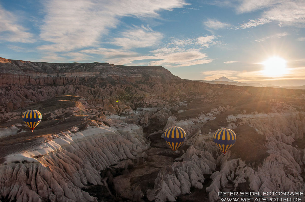 Balloons over Cappadocia II