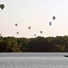 Balloons over the Tennessee River