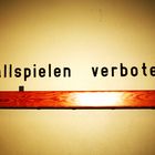 | ballspielen verboten |