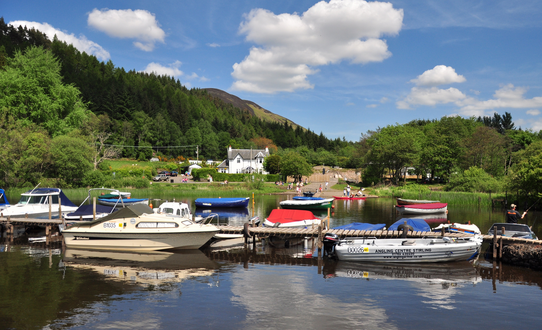 Balmaha Marina Loch Lomond