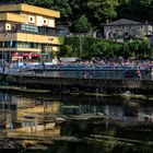 Balneario. Rio Miño. Lugo.