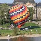 Balon an der Elbe