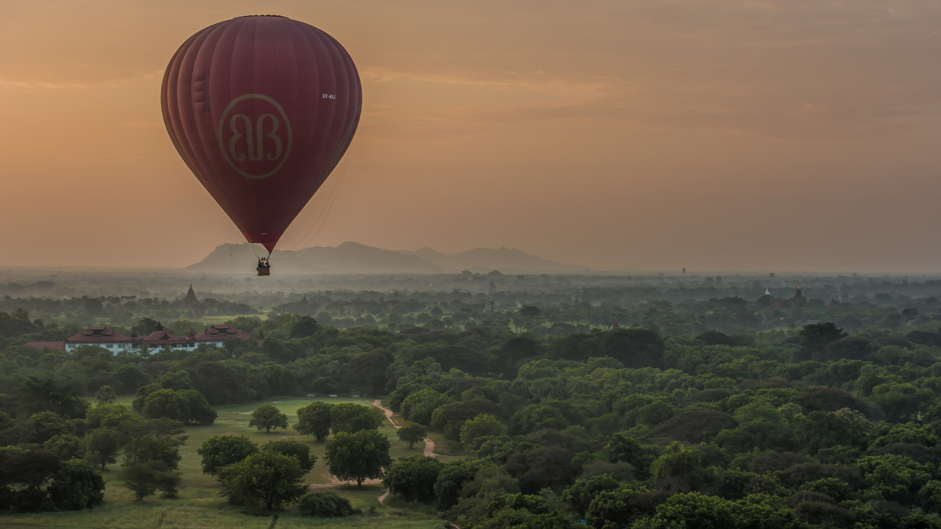 Balonfahrt über Bagan