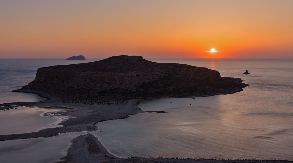 Balos Sonnenuntergang