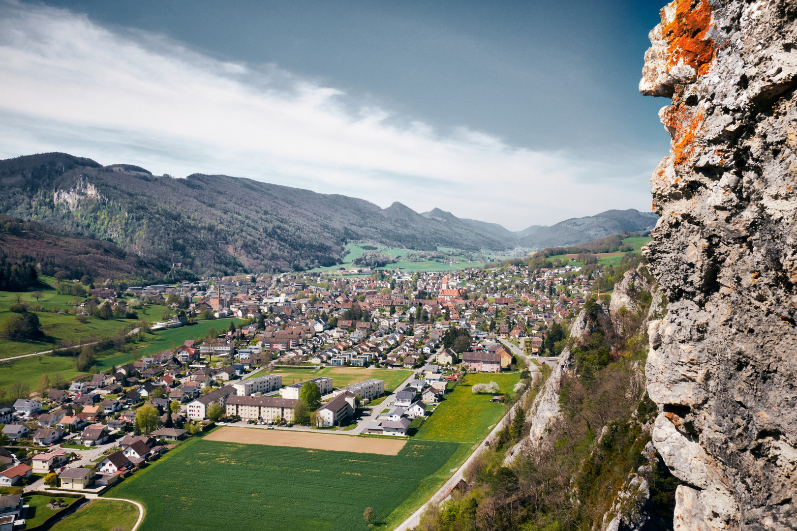 Balsthal from Neu Falkestein