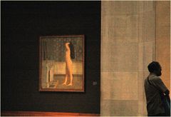 Balthus' Modell und Betrachter