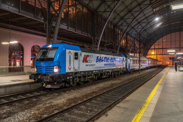Baltic Express im Prager Hbf