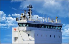 BALTIC FULMAR, Container Ship, DETAIL 