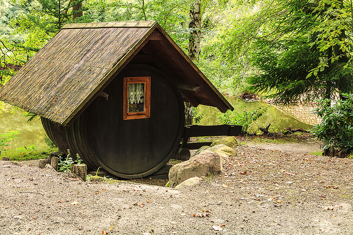 Baltic Man on Tour im Spreewald Part 1/5, hier Am Forsthaus Niederlausitz