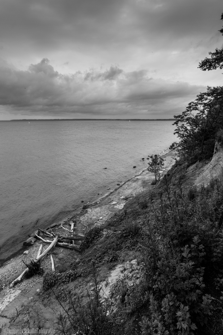 Baltic Sea Black n White