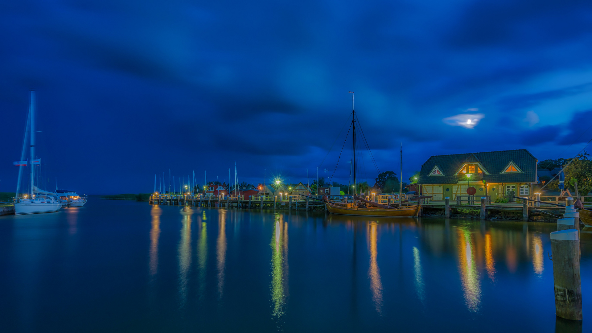 baltic sea - port ahrenshoop