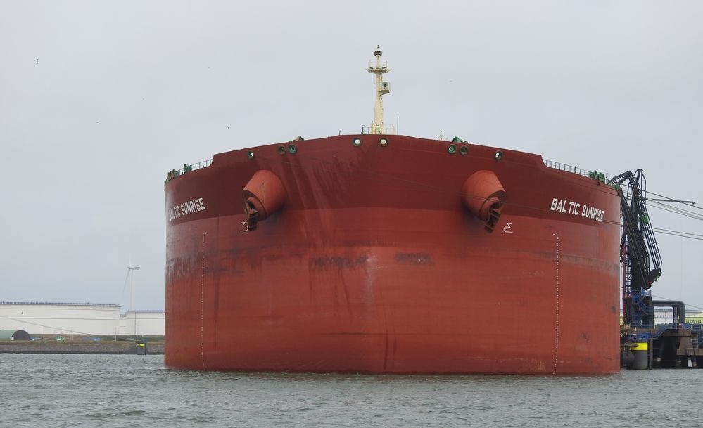 BALTIC SUNRISE, Crude Oil Tanker, Rotterdam.