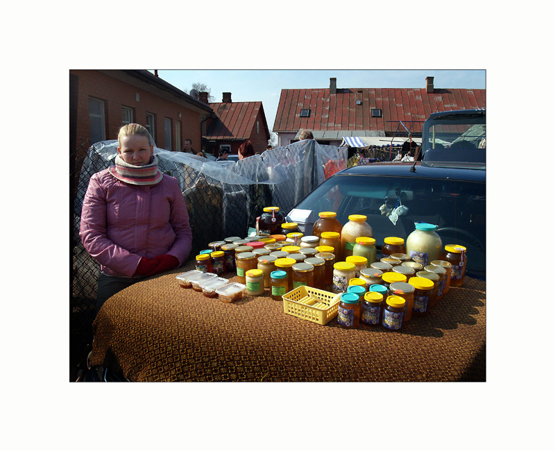 Baltikumreise - Markt in Valmiera II