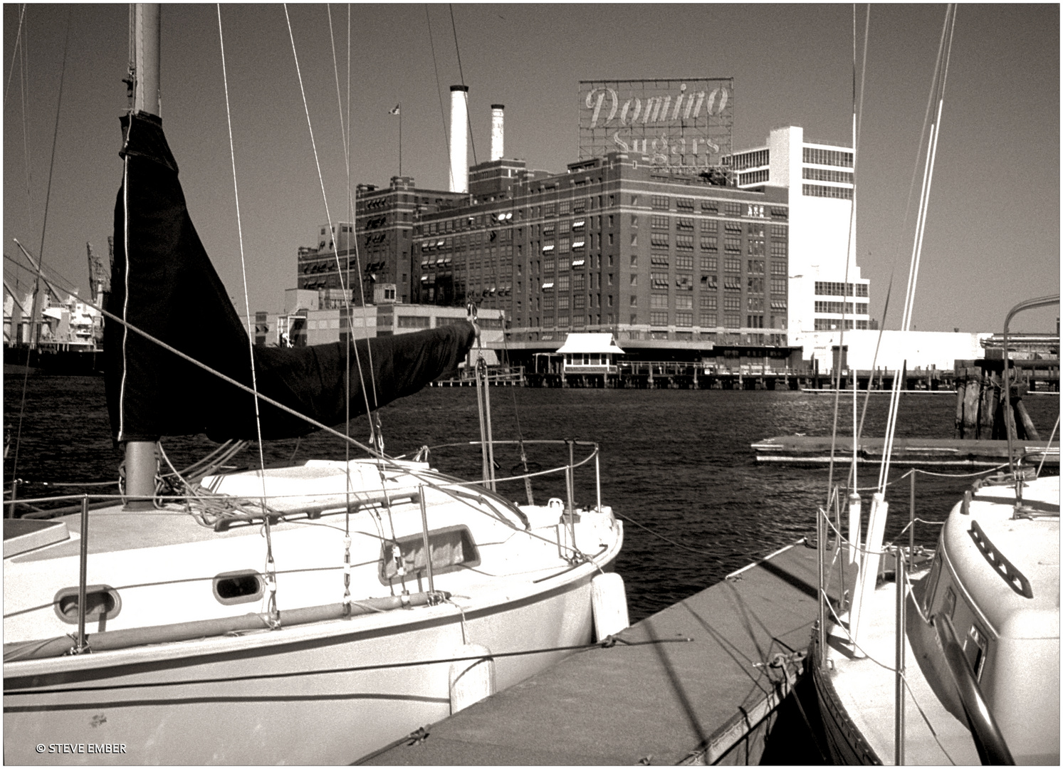 Baltimore Inner Harbor No.2 - Sailboats and Sugars