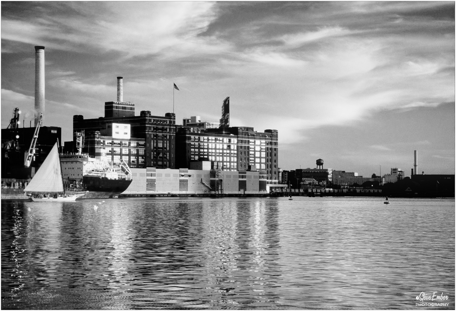 Baltimore's Inner Harbor No.3 - A View from Fells Point