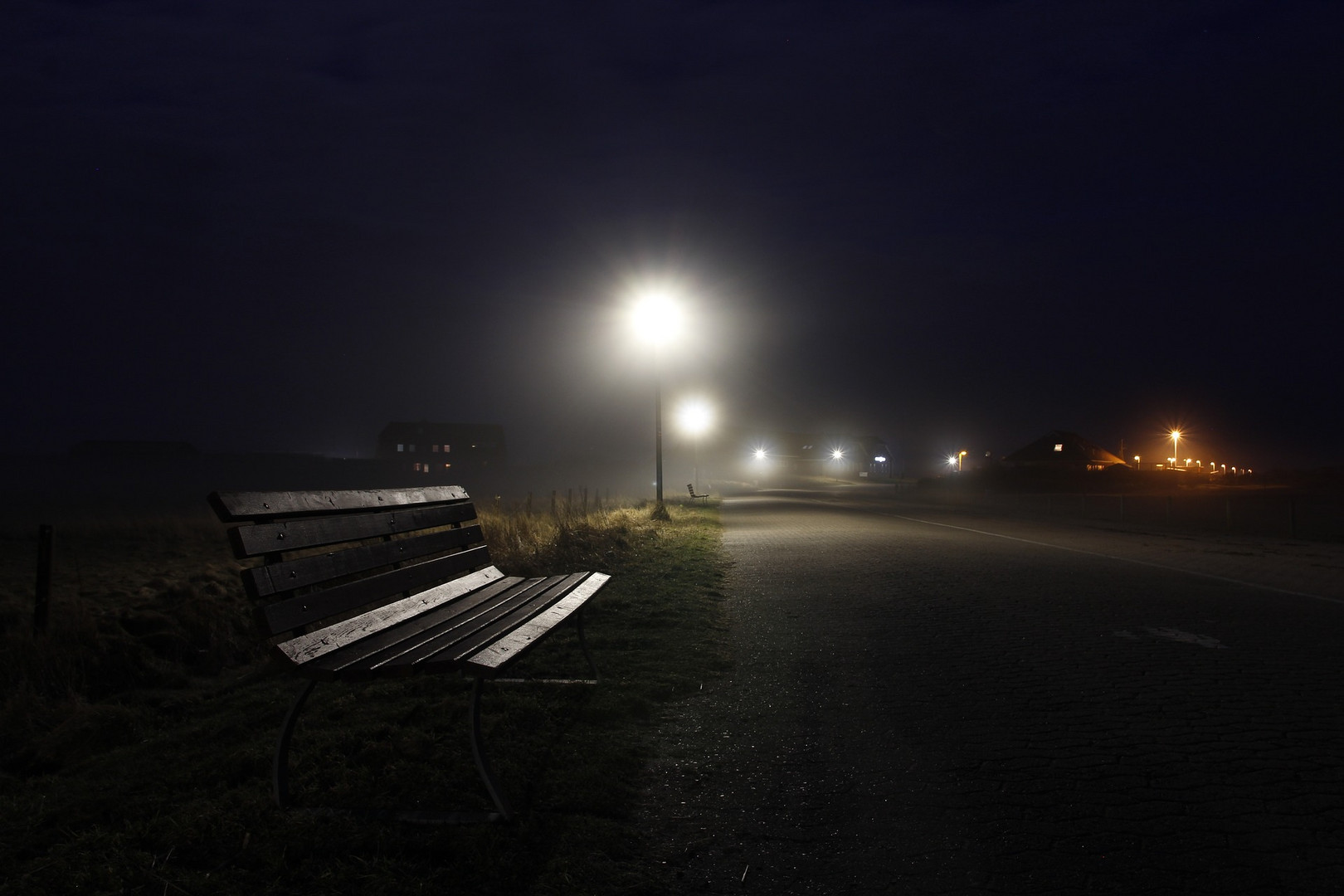 Baltrum bei Nacht