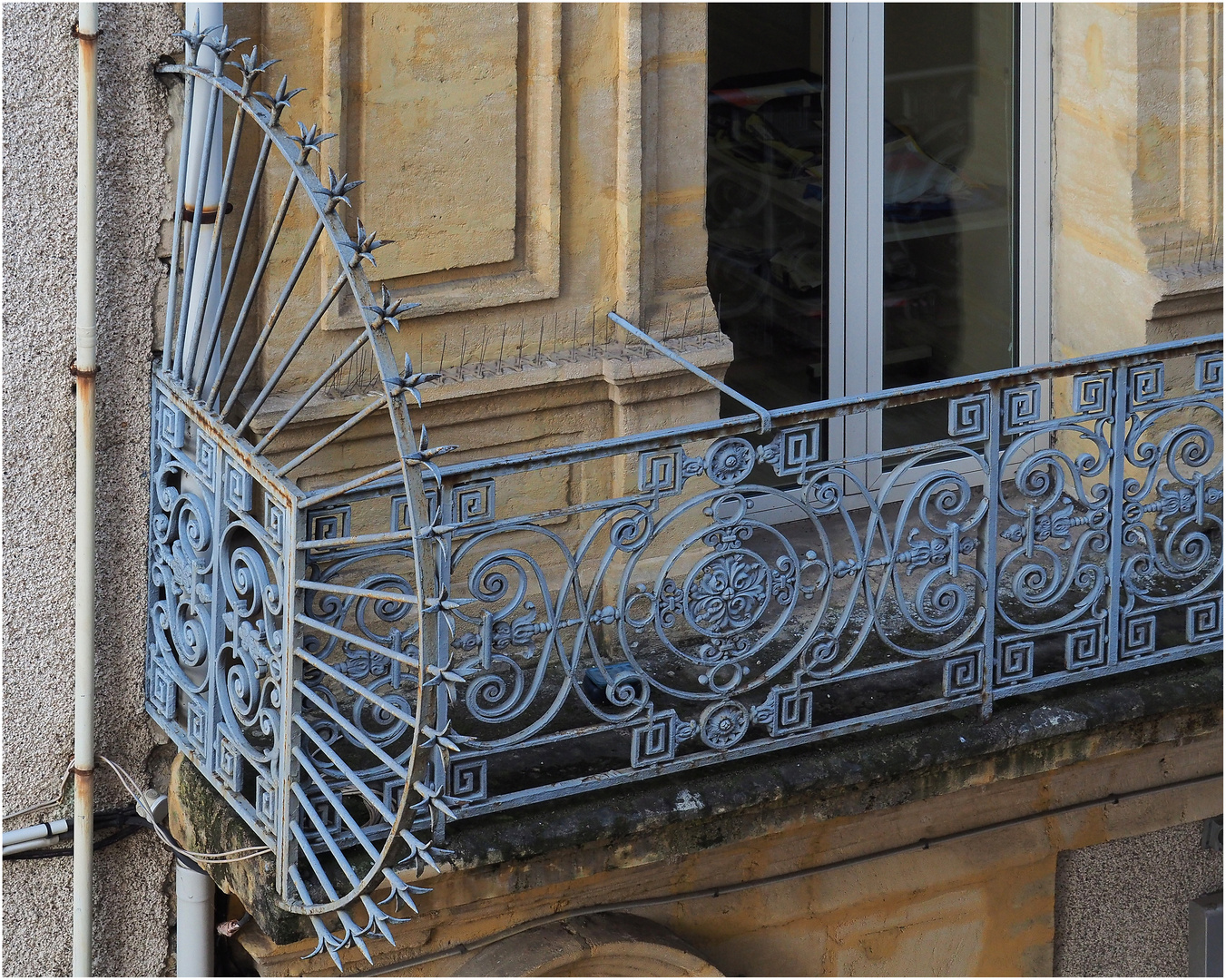 Balustrade en fer forgé