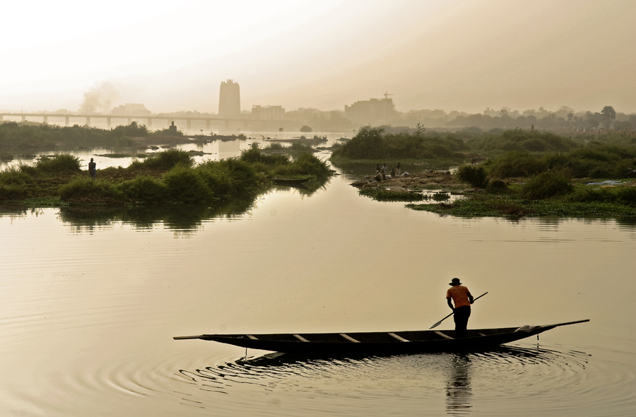 Bamako am Ufer des Niger