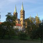 Bamberg am Abend (und von hinten)