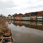 Bamberg am Main in der kalten Jahreszeit