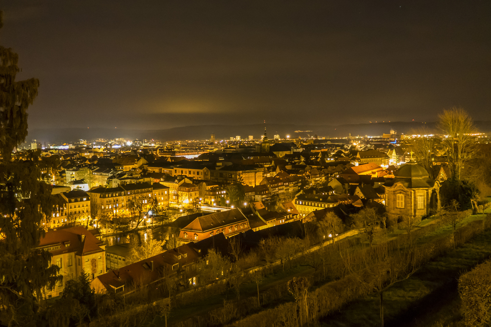 Bamberg bei Nacht