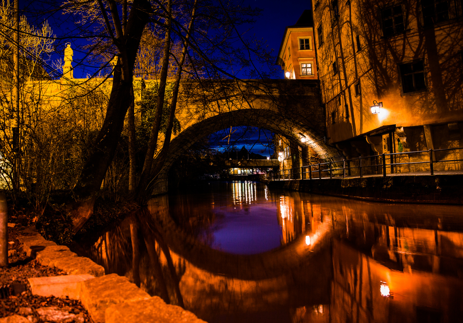 Bamberg bei Nacht