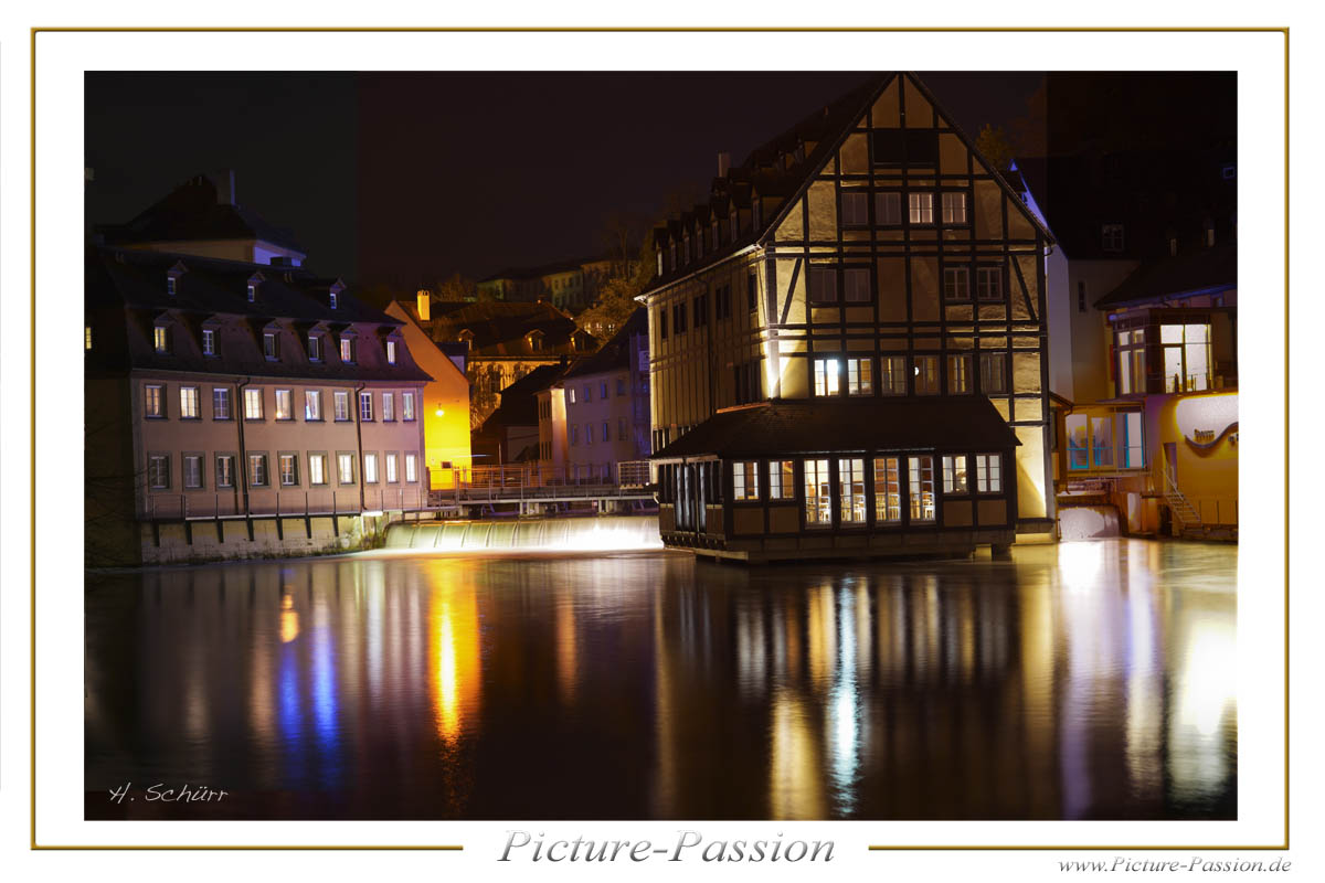 Bamberg bei Nacht