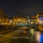 Bamberg bei Nacht - linker Regnitzarm