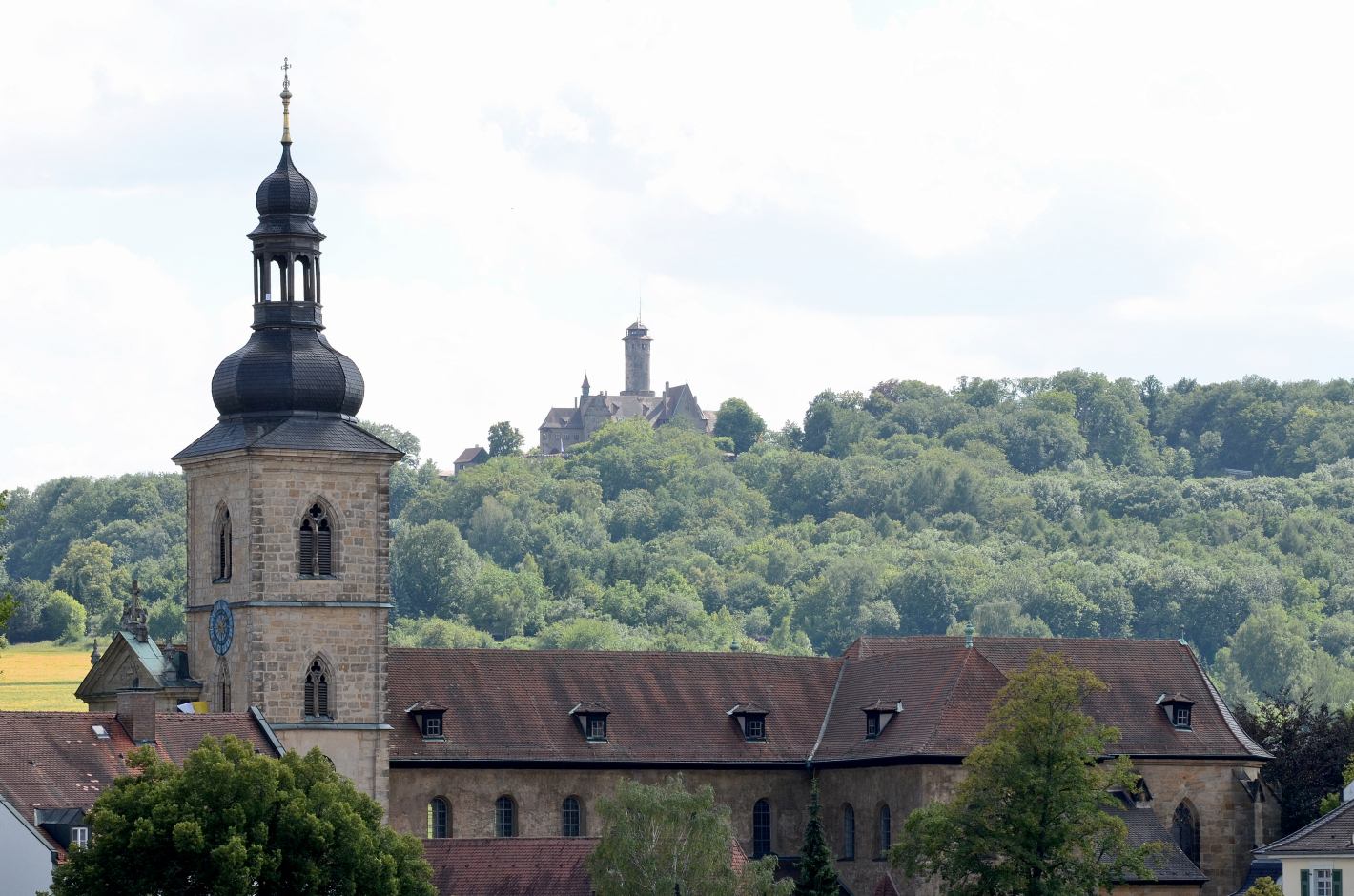 Bamberg, Blick auf die Altenburg