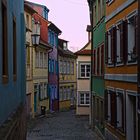 Bamberg - farbenfrohe Gasse