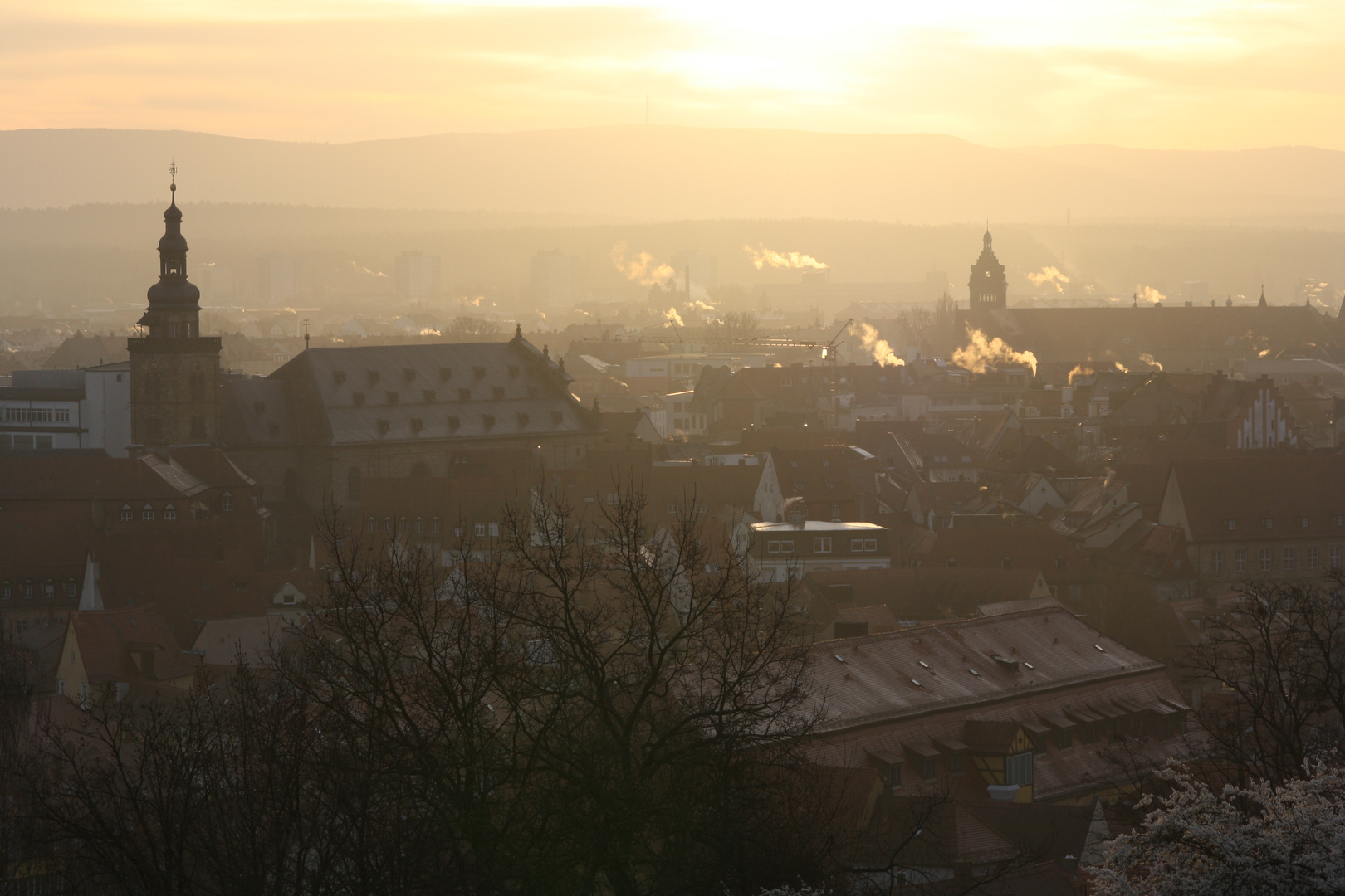 Bamberg im Morgengrauen