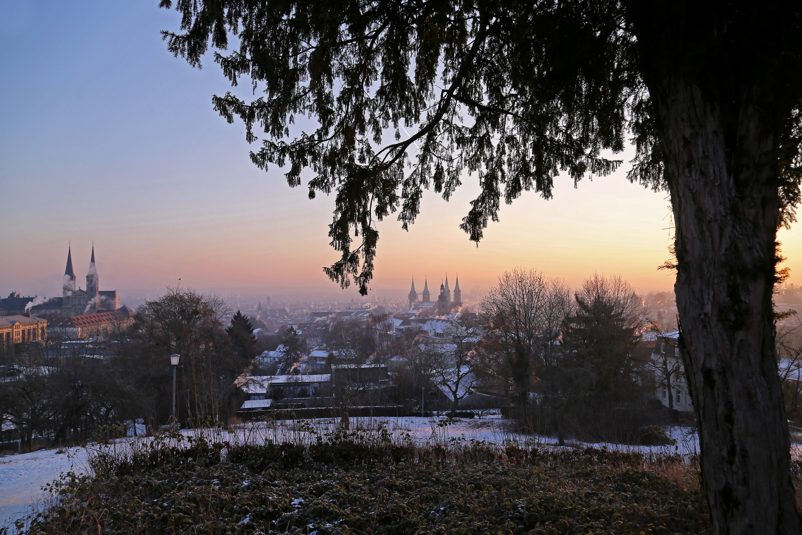 Bamberg im Winter