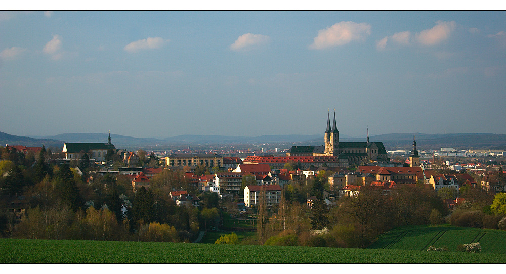 bamberg in der abendsonne