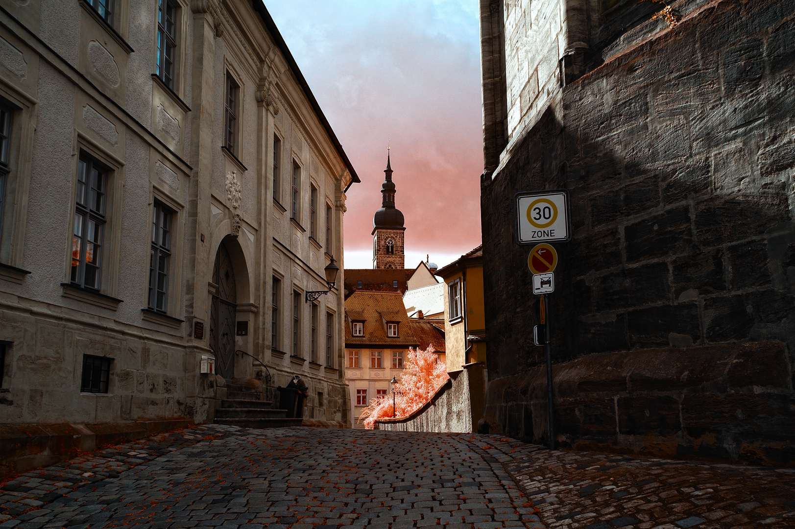 Bamberg, in der Pfarrgasse