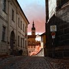 Bamberg, in der Pfarrgasse