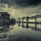 Bamberg mit Blick auf die Regnitz und "Klein-Venedig"