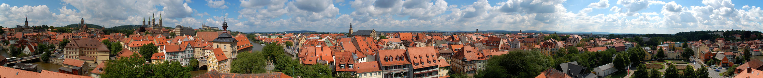 Bamberg - Panorama, die 2.