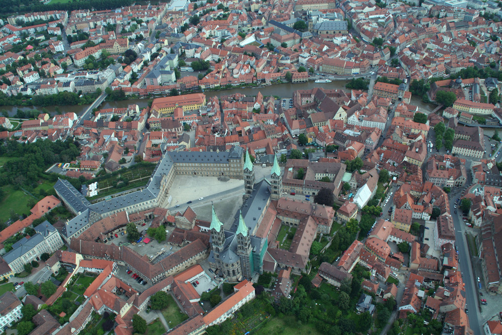 Bamberg von oben